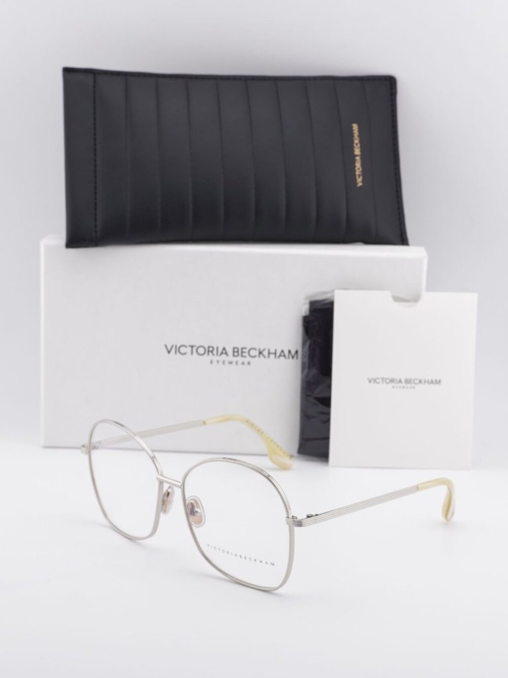 Victoria Beckham VB220 715 Butterfly Eyeglasses 58mm - Light Gold